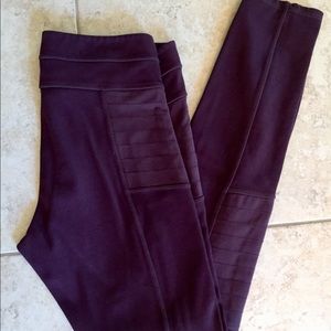 Athleta skinny moto pants